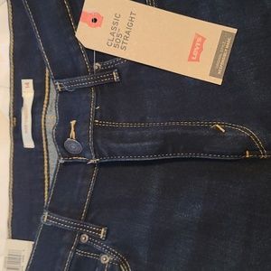 Levi's 505 jeans straight leg legacy blue